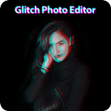 Glitch  -  Vaporwave , VHS & Glitch Photo Editor icon
