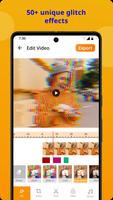 Video Editor: Glitch Video App imagem de tela 1