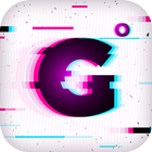 Glitch VHS Video Effect Editor - Retro Cam Filter icône