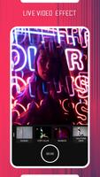 Glitch VHS Video Effect Editor - Retro Cam Filter imagem de tela 2