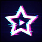 Glitch Star Effect - Creator Video For Tik tok آئیکن