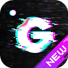 Glitch VHS Retro - 3D Glitch Effect & Photo Editor ไอคอน