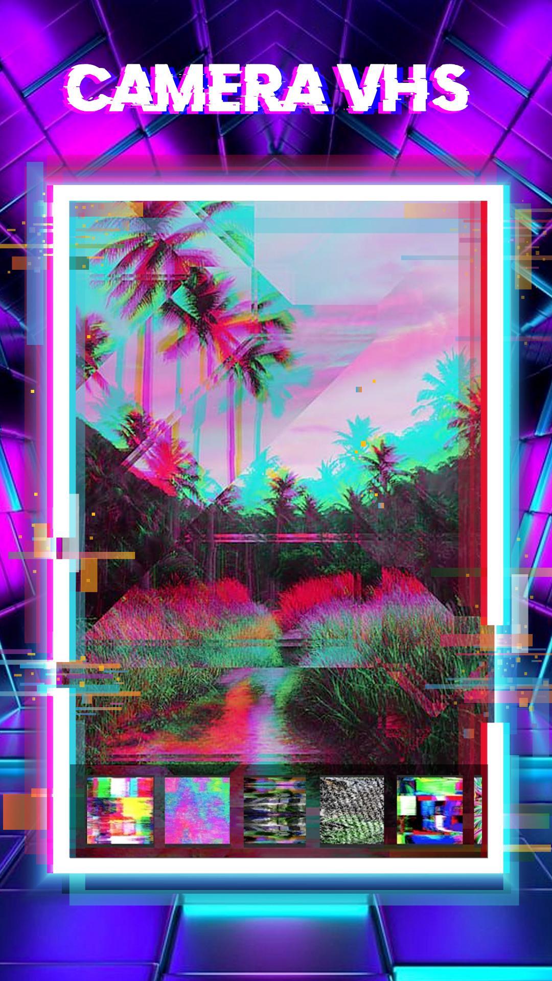 Glitch VHS Retro - 3D Glitch Effect & Photo Editor for Android - APK