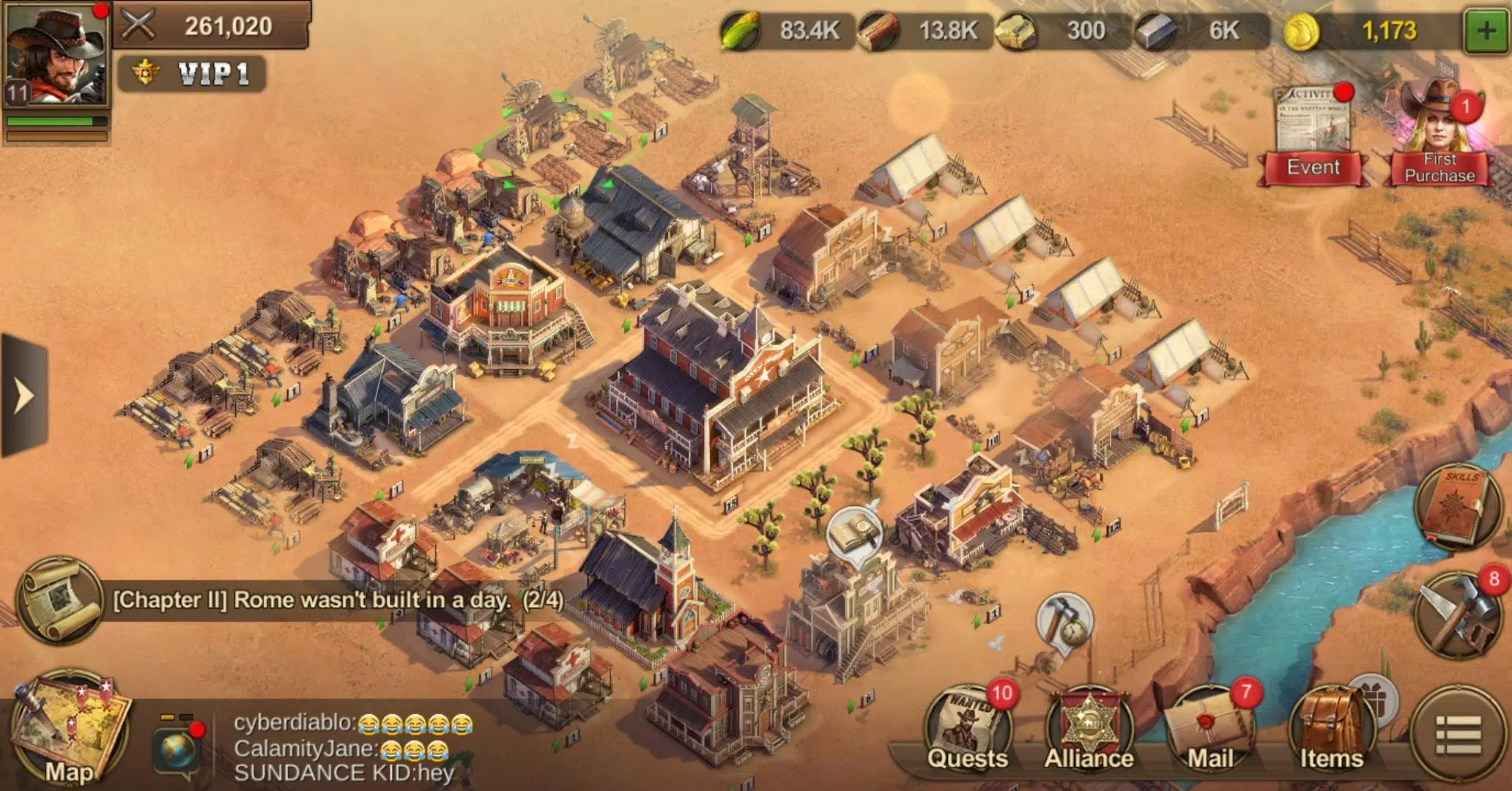 Wild Frontier: Town Defense APK do pobrania na Androida