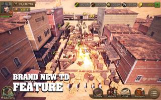 Wild Frontier: Town Defense تصوير الشاشة 1