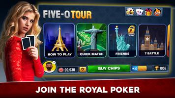 Five-O Royal Poker Tour ภาพหน้าจอ 1