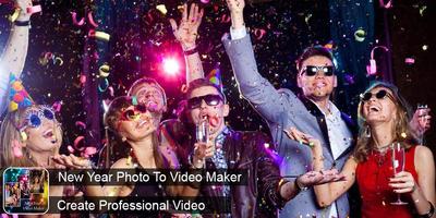 New Year 2019 Music Video Maker screenshot 1
