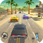 Heavy Traffic Rider Car Game icon