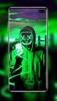 Mask Wallpaper Affiche