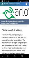 Guide for Arlo cameras Affiche