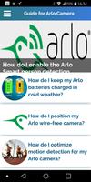 Guide for Arlo cameras capture d'écran 1