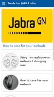 Guide for Jabra elite earbuds โปสเตอร์