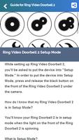 Guide for Ring Video Doorbell  capture d'écran 1