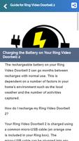 Guide for Ring Video Doorbell  capture d'écran 2