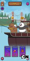 We Bare Bears: Crazy Fishing-poster