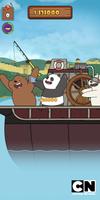 We Bare Bears: Crazy Fishing Ekran Görüntüsü 2