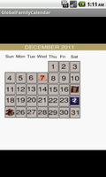 Global Family Calendar screenshot 1