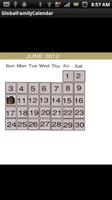 Global Family Calendar capture d'écran 2