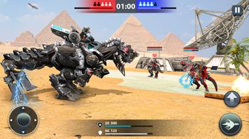 Dino Robot War Transformation syot layar 1