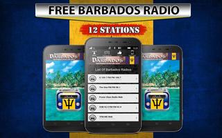 Barbados Radio Stations الملصق