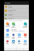 برنامه‌نما Share Apk عکس از صفحه