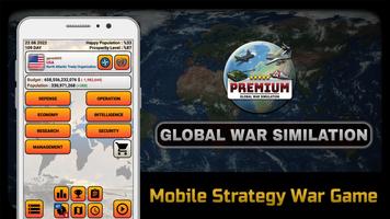 Global War Simulation Premium Affiche