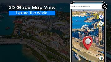 GPS Navigation Globe Map 3D ảnh chụp màn hình 1