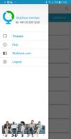 تطبيق Globfone SMS Messenger تصوير الشاشة 2