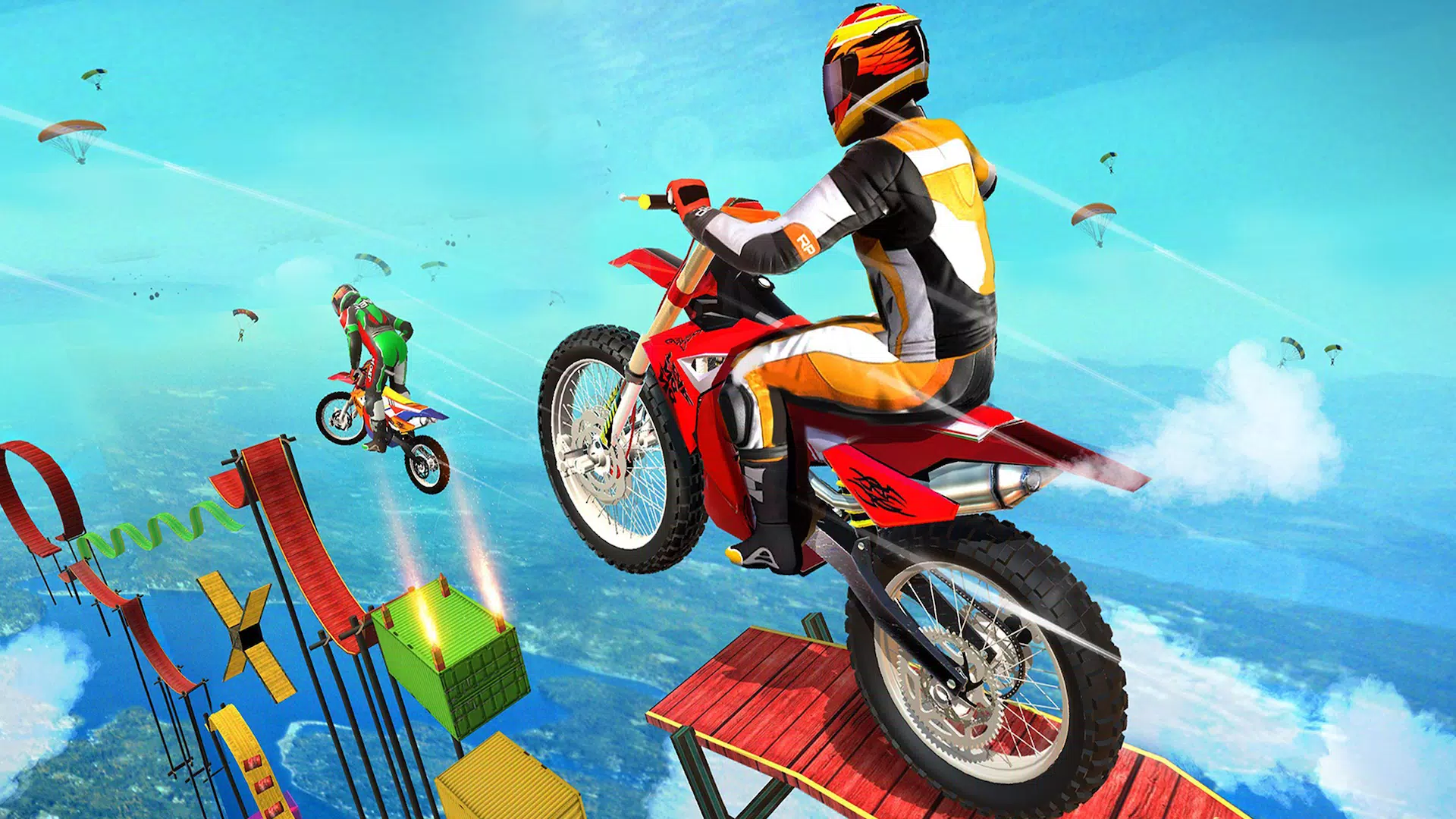 РњРѕС‚РѕС†РёРєР»С‹ Stunt Racing