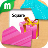 Shape matching puzzle icon