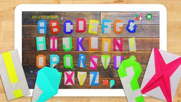 ABC & 123 Origami โปสเตอร์