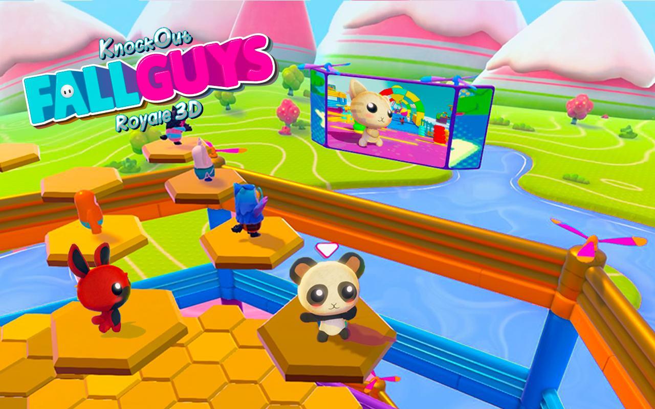 Download Fall Guys 3D Knockout : Ultimate Fun Race MOD APK v1.0.1