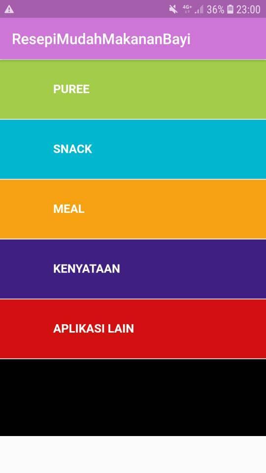 Resepi Mudah Makanan Bayi For Android Apk Download