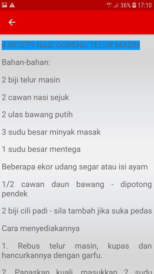 Resepi Nasi Goreng For Android Apk Download