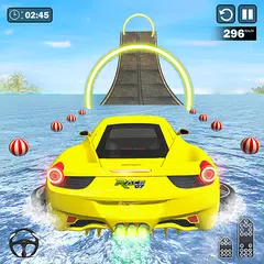 download Water Surfing Car Stunt Games APK