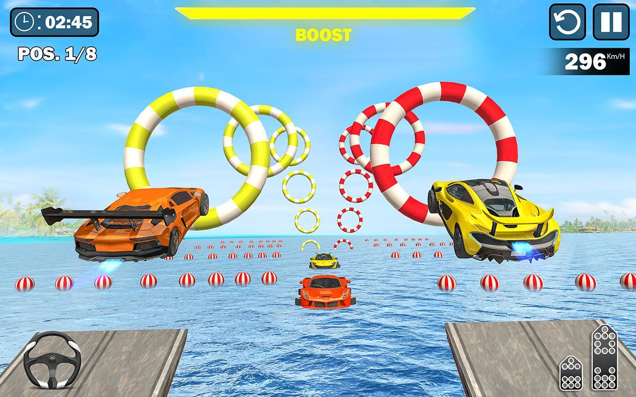 Water Surfing Car Stunts For Android Apk Download