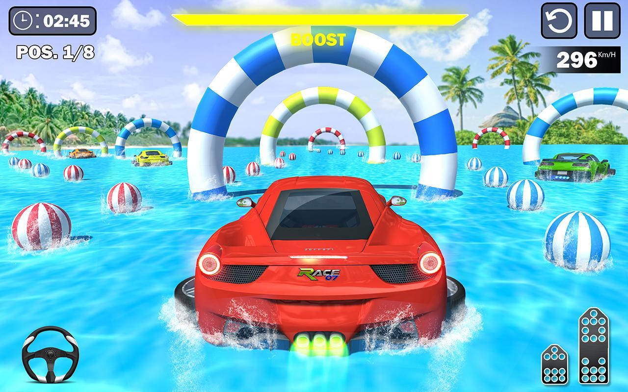 Water Surfing Car Stunts For Android Apk Download