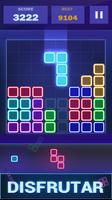 Glow Puzzle Bloque - juego rom captura de pantalla 2