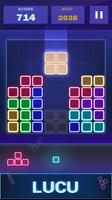 Glow Puzzle Blok - permainan p screenshot 1