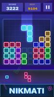 Glow Puzzle Blok - permainan p screenshot 2