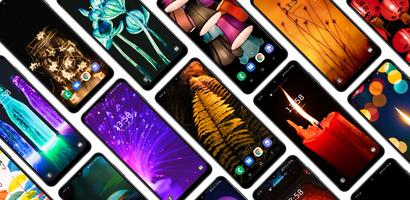 پوستر Glowing Wallpaper