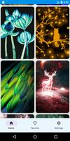 برنامه‌نما Glowing Wallpaper عکس از صفحه