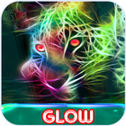 Glow the GIF: Art of Neon Color Drawing أيقونة