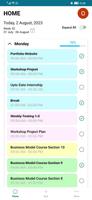 برنامه‌نما Weeklify عکس از صفحه