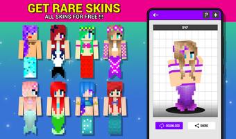 Mermaid Skins Ekran Görüntüsü 2
