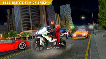 Highway Traffic Bike Race Moto screenshot 2
