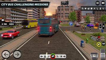 Modern City Coach Bus Sim 3d screenshot 1