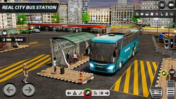 Modern City Coach Bus Sim 3d screenshot 2