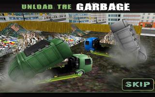 Ville Truck Garbage pilote Affiche