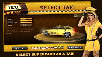 Điên Taxi Driver 3D ảnh chụp màn hình 2